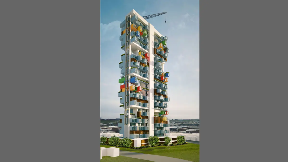 Container Skyscraper – GA Lab