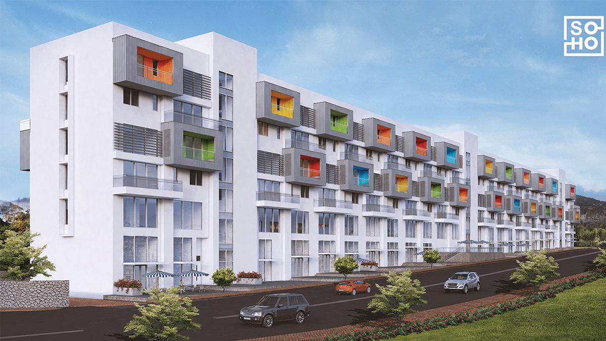SOHO, Pune, Maharashtra, India – architecture design by GA